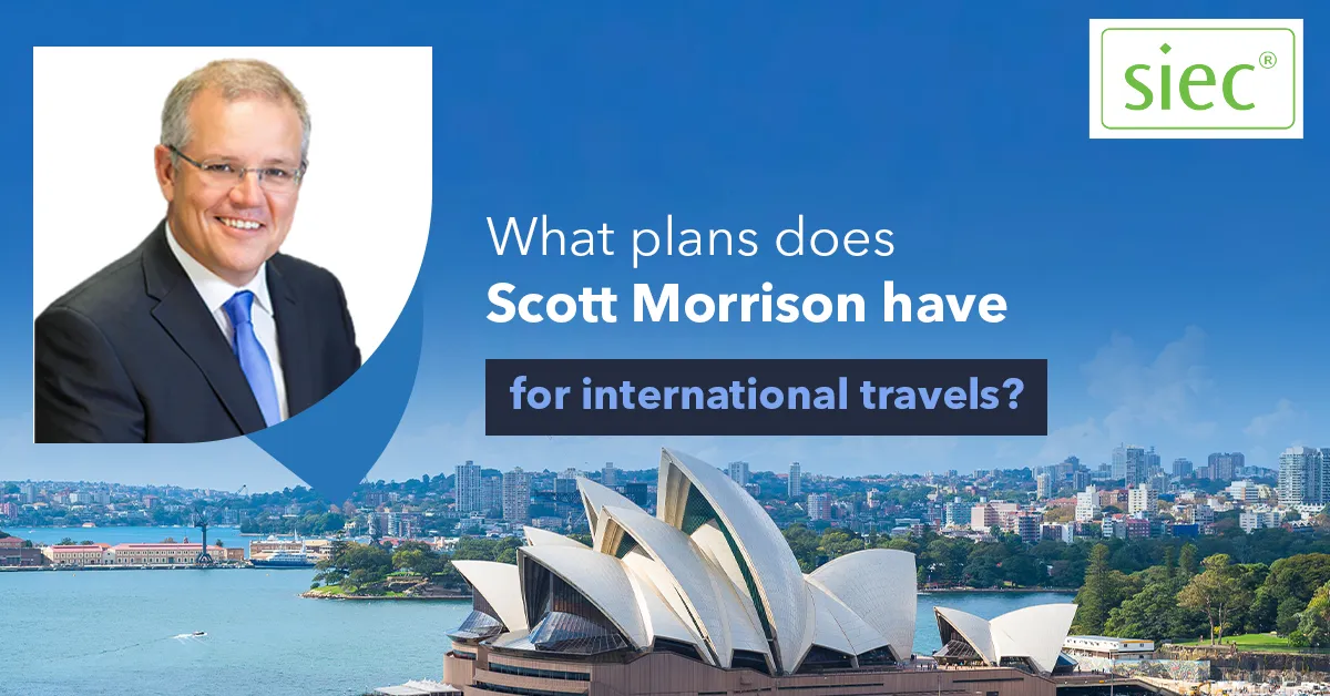 What plans does Scott Morrison have for international travels?